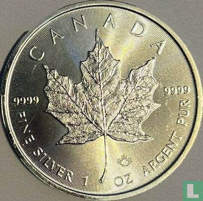 Canada 5 dollars 2022 (kleurloos) - Afbeelding 2