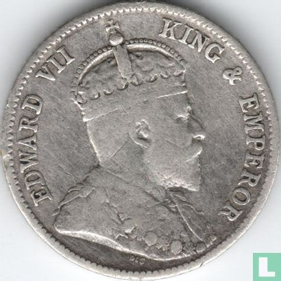 East Africa 25 cents 1910 - Image 2