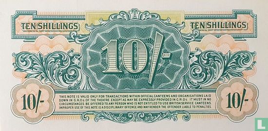 Verenigd Koninkrijk 10 Shillings BAF - Afbeelding 2