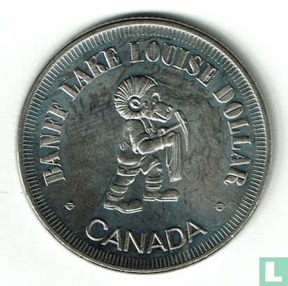 Canada Banff Lake Louise Dollar - Banff - Alberta 1982 - Afbeelding 2