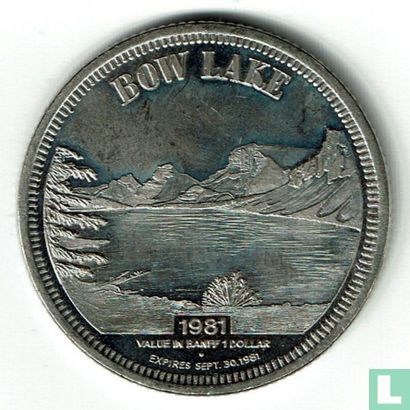 Canada Banff Lake Louise Dollar - Banff - Alberta 1981 - Image 1