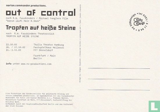 out of control / Tropfen auf heisse Steine - Afbeelding 2