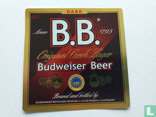 B.B. Budweiser Beer