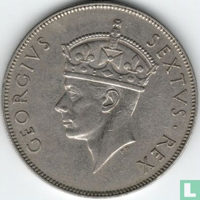 Afrique de l'Est 1 shilling 1952 (KN) - Image 2