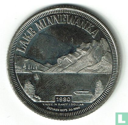 Canada Banff Lake Louise Dollar - Banff - Alberta 1980 - Bild 1