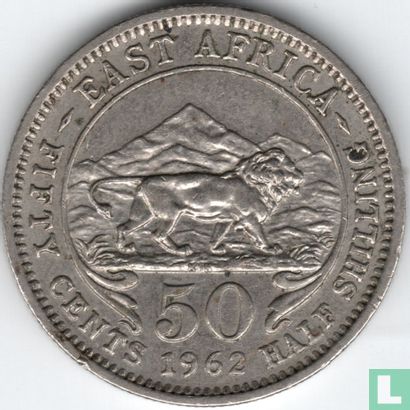 Afrique de l'Est 50 cents 1962 - Image 1