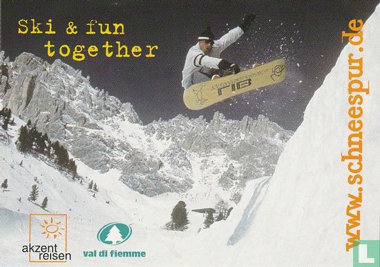 akzent reisen / val di fiemme "Ski & fun together" - Afbeelding 1