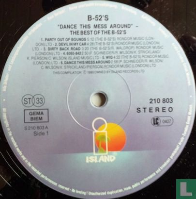 The Best of the B-52's - Dance This Mess Around - Image 3