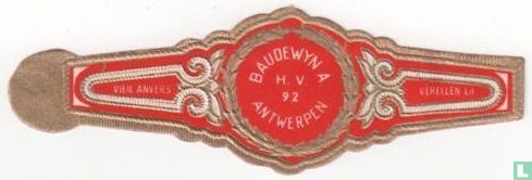 Baudewyn A. H.V. 92  Antwerpen - Afbeelding 1