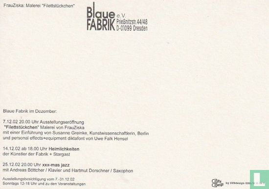Blaue Fabrik - FrauZiska 'Filettstückchen' - Afbeelding 2