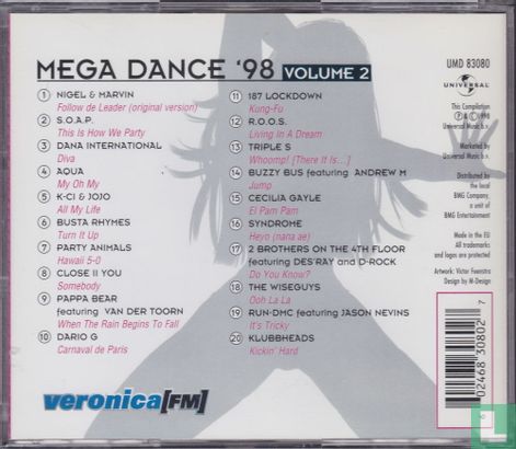 Mega Dance '98 #2 - Afbeelding 2