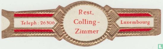 Rest. Colling-Zimmer - Teleph : 26306 - Luxembourg - Afbeelding 1