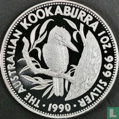 Australië 5 dollars 1990 (PROOF) "Kookaburra" - Afbeelding 1