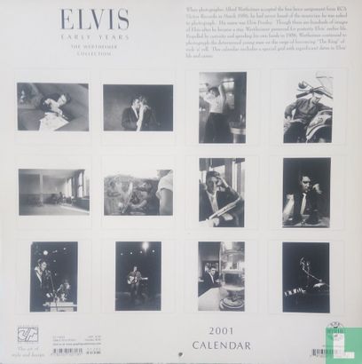 Elvis early years 2001 calendar  - Image 2