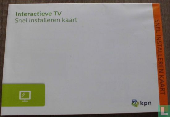 KPN Interactieve TV Snel instellen kaart - Image 1