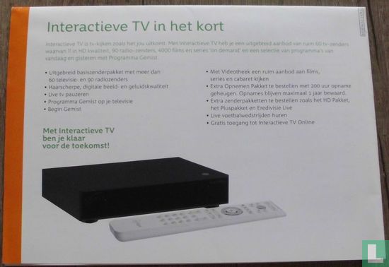 KPN Interactieve TV Snel instellen kaart - Image 2