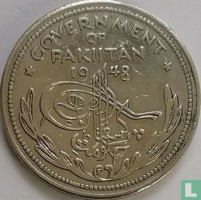 Pakistan ½ rupee 1948 - Image 1