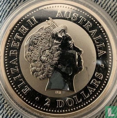 Australie 2 dollars 2000 (sans marque privy) "Kookaburra" - Image 2