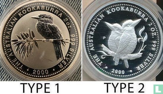 Australia 2 dollars 2000 (without privy mark) "Kookaburra" - Image 3
