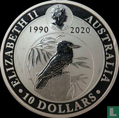 Australia 10 dollars 2020 "30th anniversary Australian kookaburra bullion coin series" - Image 1