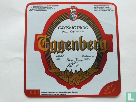 Eggenberg czeskie piwo