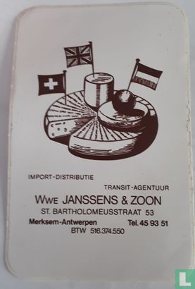 Wwe Janssens & Zoon Import-Distributie  Transit-Agentuur