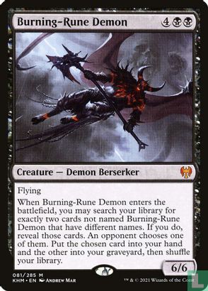 Burning-Rune Demon - Image 1