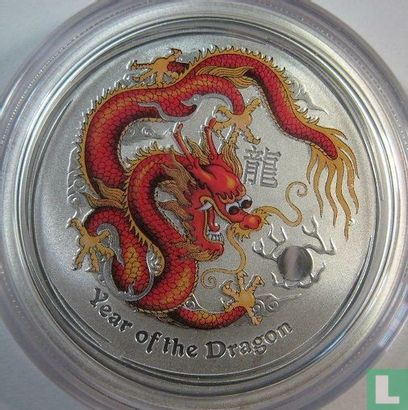 Australia 50 cents 2012 (type 1 - coloured) "Year of the Dragon" - Image 2
