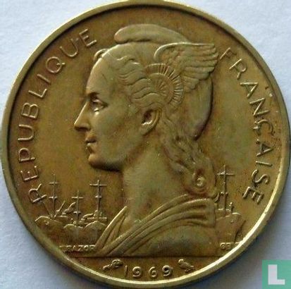 Réunion 20 francs 1969 - Afbeelding 1
