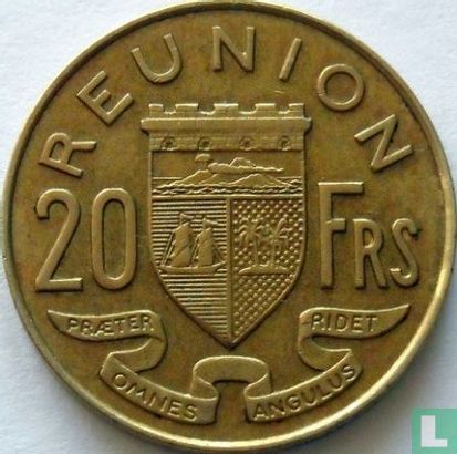 Réunion 20 francs 1969 - Afbeelding 2
