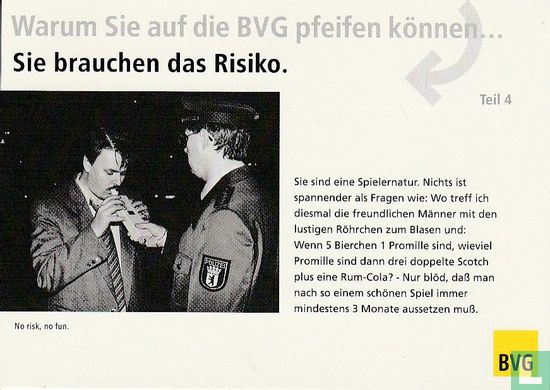 BVG Postkartenedition - Motiv Nr. 7 - Afbeelding 1