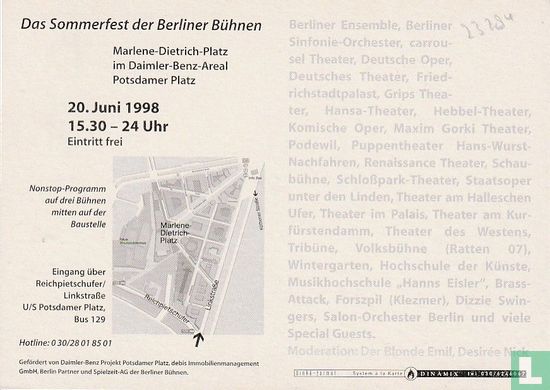 Schaustelle Berlin - Theaterfest - Afbeelding 2