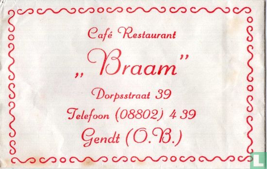 Café Restaurant "Braam" - Image 1