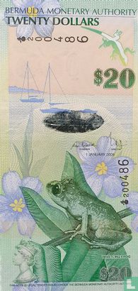 Bermuda 20 Dollars - Afbeelding 1