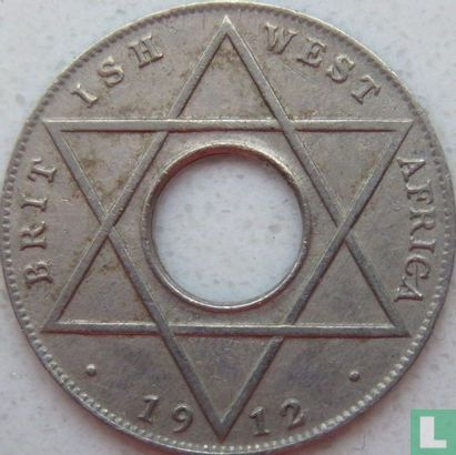 Afrique de l'Ouest britannique 1/10 penny 1912 - Image 1