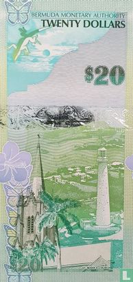 Bermuda 20 Dollars - Afbeelding 2