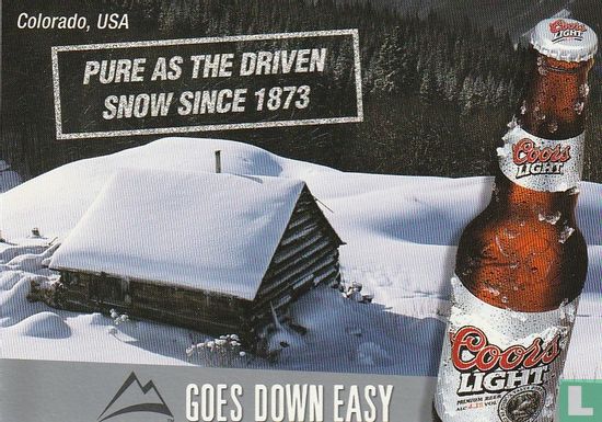 Coors Light ""Goes Down Easy" - Afbeelding 1