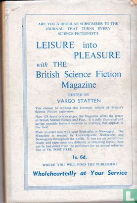 Vargo Statten British Science Fiction Magazine 1 /05 - Image 2
