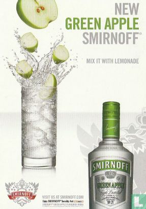 Smirnoff - Green apple - Afbeelding 1
