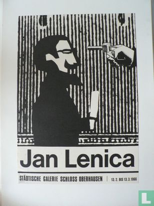 Jan Lenica ---Ausstellungsplakat 1966