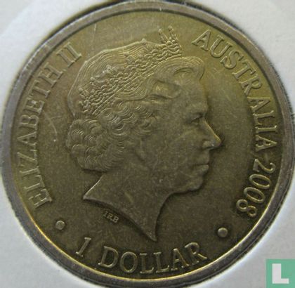 Australië 1 dollar 2008 "Year of the Rat" - Afbeelding 1