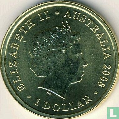 Australië 1 dollar 2008 (type 2) "Year of the Mouse" - Afbeelding 1