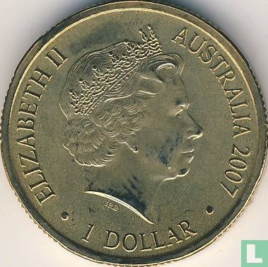 Australien 1 Dollar 2007 (Typ 3) "Year of the Pig" - Bild 1
