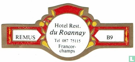 Hotel Rest. du Roannay Tel. 087 75115 Francorchamps - Image 1