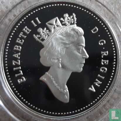 Canada 50 cents 2000 (PROOF) "Bald eagle" - Image 2