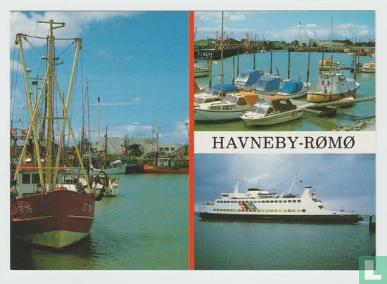 Romo Havneby Harbour Denmark boats & ships Multiview  - Afbeelding 1