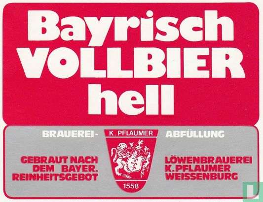 Bayrisch Vollbier Hell