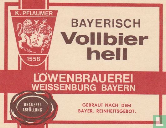 Bayerisch Vollbier Hell