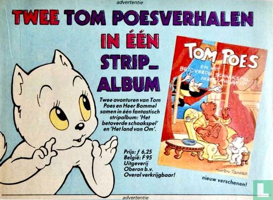 Twee Tom Poes verhalen in één stripalbum