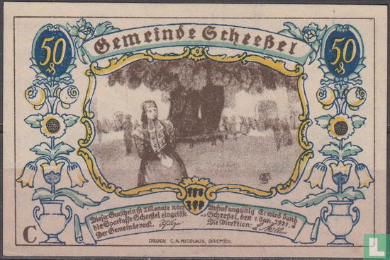 Scheessel 50 Pfennig - Image 1